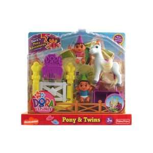  Dora the Explorer   Pony Place Play Pack   Twins and 