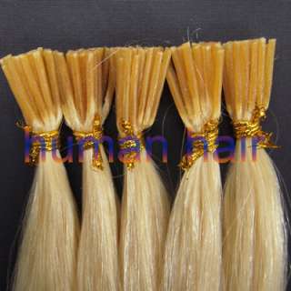 18 I fusion human hair extensions 100 strands #01   