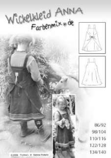  Farbenmix Anna Apron Wrap Dress Pattern