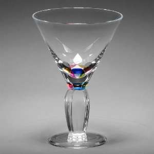  Merritt Rainbow Diamond Drinkware, Type Martini Glass 