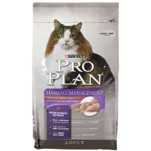   Dry Adult Cat Food (Hairball Management), Chicken and Rice Formula, 3