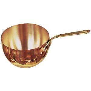  Paderno Copper 2 Qt Sabayon Bowl   6 1/4 Dia. X 4 3/4 