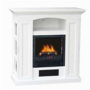  Selected Electric Fireplace Heater Wht By Riverstone 