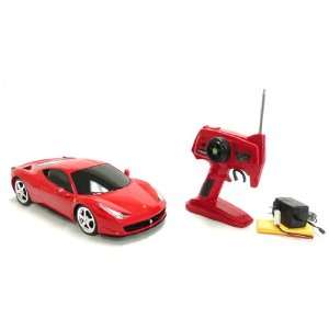    Licensed Ferrari 458 Italia 112 RTR Electric RC Car Toys & Games