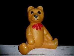 Union Teddy Bear Stuffed Animal Blow Mold Lighted Light  