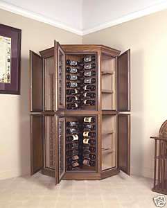 Corner Unit 280 Btl wine cellar cabinet Refrigerator  