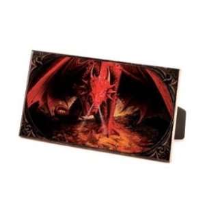  Crimson Dragon Art Tile