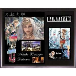 Final Fantasy XII 12 Ashe Collectible Plaque Series w/ Collectors 