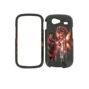  Google Nexus S 4G 4 G Black with Red Rose Flower Flame Fire Fairy 