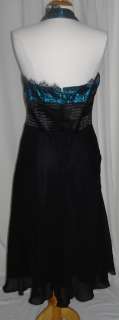 imagine yourself in this gorgeous evening gown black teal color the 
