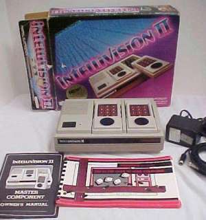 INTELLIVISION II COMPLETE SYSTEM WITH MUSIC KEYBOARD,ATARI ADAPTER 