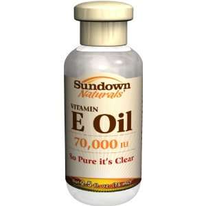  Sundown Vitamin E Oil, 70000 IU, 2.5 Ounces Health 