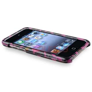 Accessory Bundle Hard Case Cover for iPod Touch 4th Gen 4G iTouch 