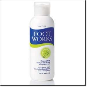  Avon Foot Works Milky Foot Soak Restorative with Epsom 