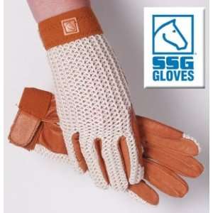  SSG Lycrochet Ultraflex Crochet Glove Pink, 9 Sports 