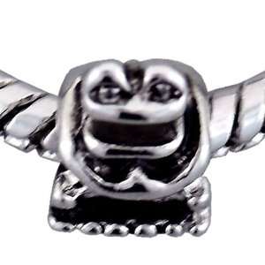   Style Bead Plated Frog European Charm Bead Fits Pandora Bracelet