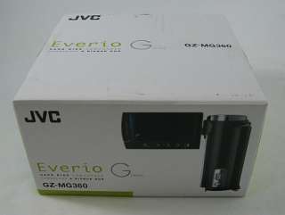 JVC Everio Hard Disk Camcorder GZ MG360 Bulk Good Cond 0046838033070 
