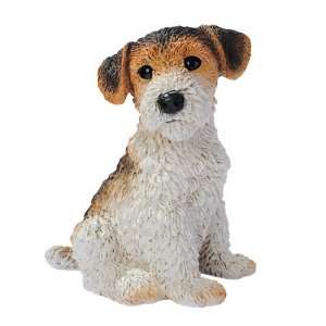 Fox Terrier Puppy Dog Statue Sculpture Figurine 