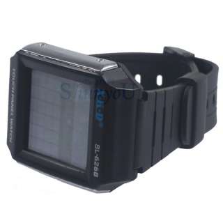 New Black LCD Touch Screen Panel Alarm Calculator Wrist Watch  