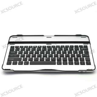 Wireless Bluetooth keyboard Aluminum Case for Samsung Galaxy Tab 10.1 