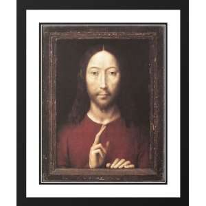  Christ Giving His Blessing 20x23 Framed and Double Matted 