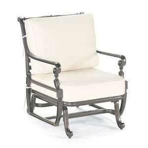  Carlisle Outdoor Glider Outdoor Lounge Chair in Gray 