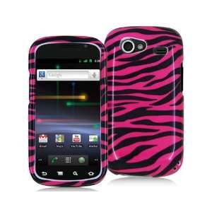   GOOGLE NEXUS S I9020 BLACK HOT PINK ZEBRA PATTERN CASE Cell Phones