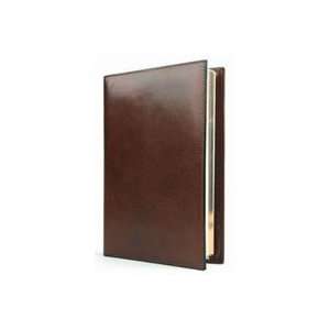  Bosca Old Leather Collection Ruled Journal Dark Brown 