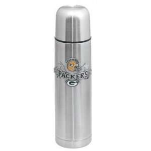  Green Bay Packers Stainless Steel & Pewter Thermos Sports 