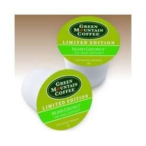 Green Mountain Coffee Fair Trade Island Coconut, K cups For Keurig 