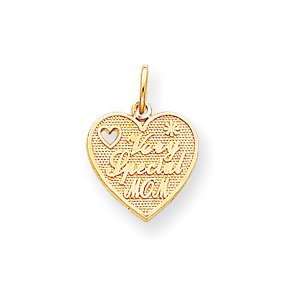  14k Gold Special Mom Charm [Jewelry]