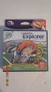 LeapFrog Leapster Explorer Learning Game Math Skills NFL Rush Zone 