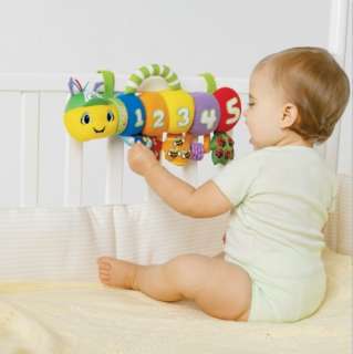LEAPFROG BABY COUNTING PAL PLUSH WORM MUSICAL HANGING CRIB PLAY TOY 