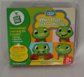 When I Feel Personalized Learning Kit Leap Pad NEW  