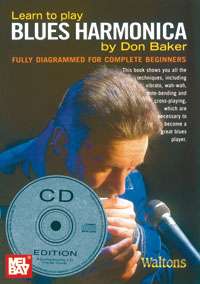 Learn to Play Blues Harmonica Book/CD Set  