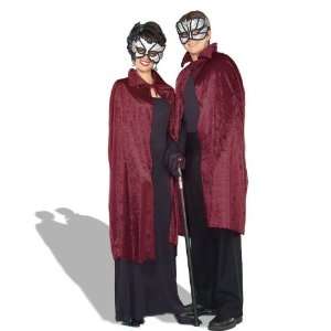 Lets Party By Forum Novelties Inc Velvet Cape 44 (Wine) Adult / Red 