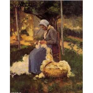  Hand Made Oil Reproduction   Camille Pissarro   32 x 42 