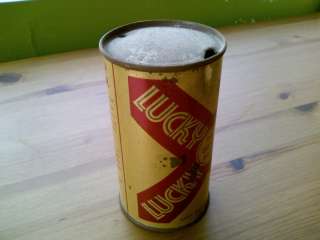 1930s Lucky Lager Beer Can General Brewing Co San Francisco  