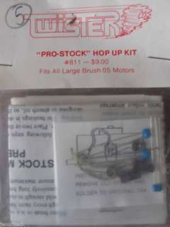Twister R/C 540 Motor Pro Stock Hopup Kit Enbell Cans  