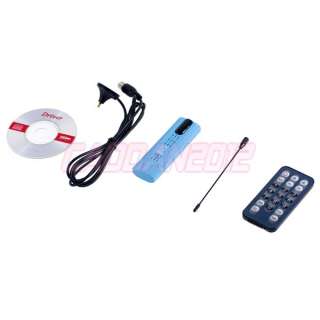 New Blue Digital DVB T HDTV USB TV Tuner Stick Recorder Receiver 