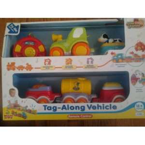  Little Learner Tag Along Vehicle Tractor Set with Remote 
