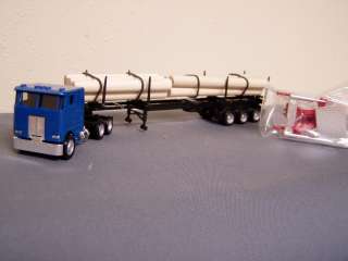 Promotex #6370   Freightliner COE w/logging trailer & hoist. 1/87 