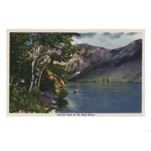   of Convict Lake in the High Sierra Giclee Poster Print