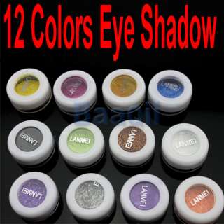   Makeup Mineral Eye Shadow Pigments Glitter Art Cosmetics  