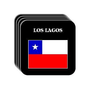  Chile   LOS LAGOS Set of 4 Mini Mousepad Coasters 