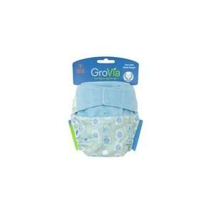  GroVia Shell Only   Bluebirds Hook & Loop Baby