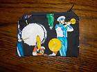 Music Notes marching band Fabric coin/change purse