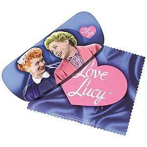 Love Lucy Eyeglasses Case With Lens Cloth