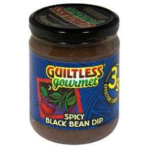 Guiltless Gourmet Black Bean, Spicy, 16 Ounce (Pack of 12)  