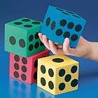 JUMBO FOAM DOT DICE Die Numbers Math Cubes Count NEW items in 